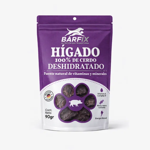 [BFX-HGD-90G] Hígado de Cerdo - Bolsa de 90g